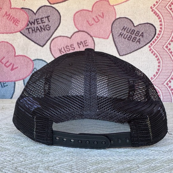 Black‎ New Era 9Forty Hat Cap USA Flag Snap Back Mesh - Picture 2 of 7